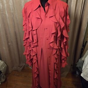 Gabrielle Union Campfire Red Dress